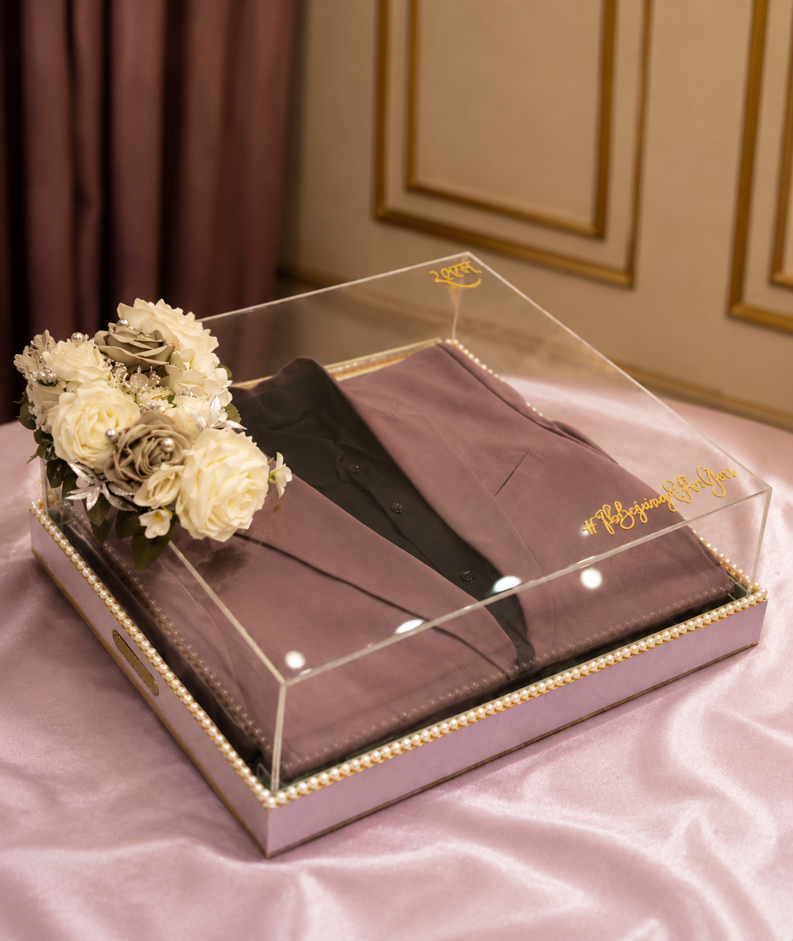Luxury Acrylic Trousseau Tray
