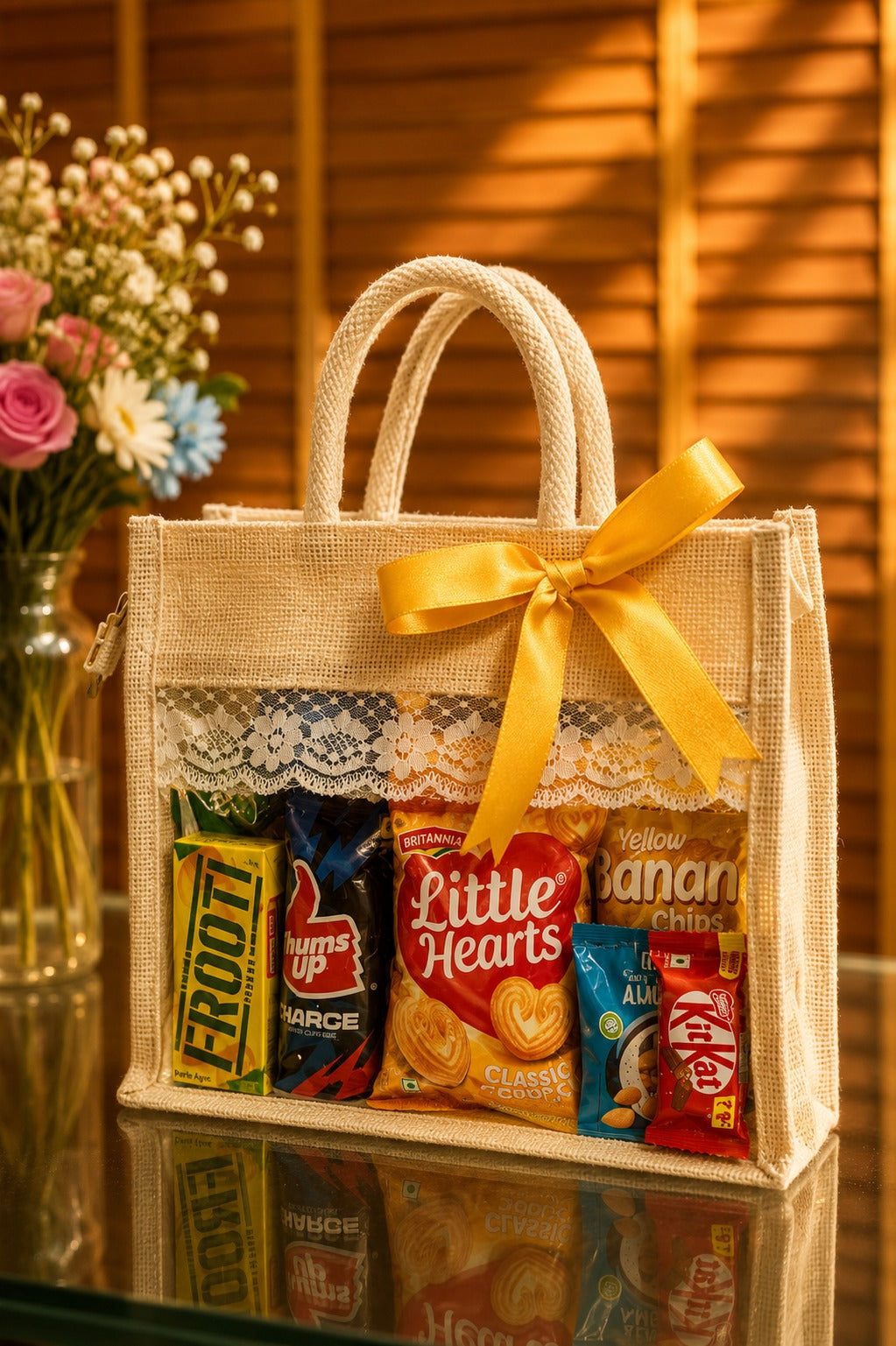 Jute Room Hamper