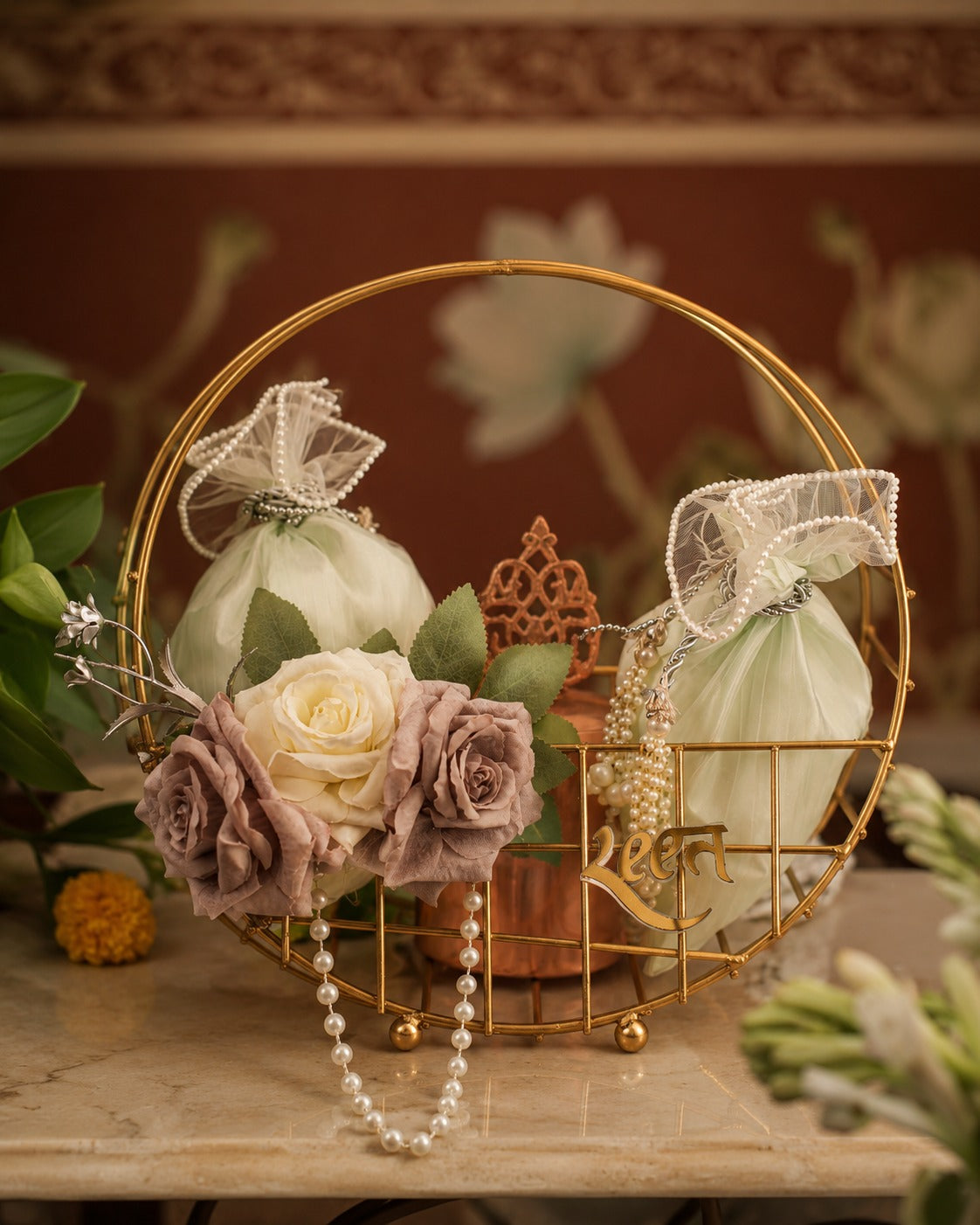 Luxury Purse Basket