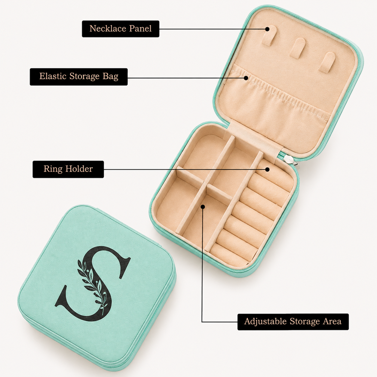 Mini Jewellery Organizer Box