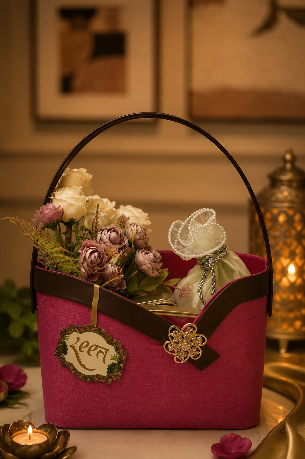 Magenta Delight Basket