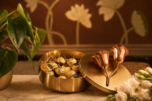 Rose Glory Laddoo Bowl