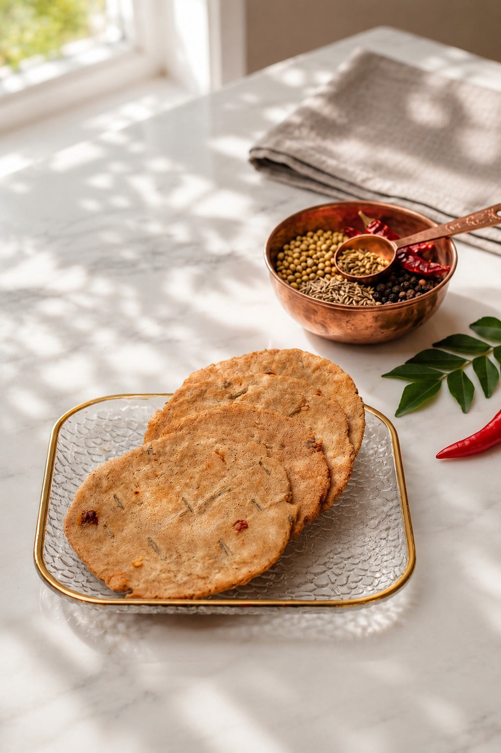 Chilli Masala Bhakhari