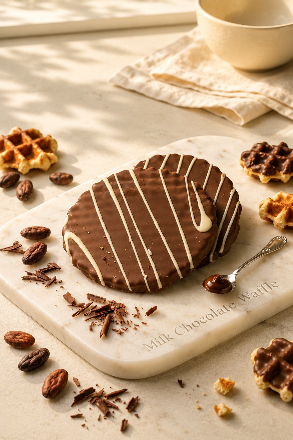 Milk Chocolate Waffle