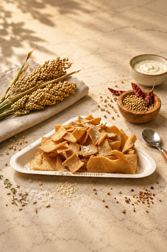 Jowar Nachos