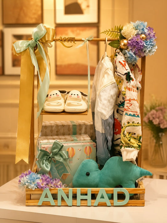 Cute in Blue Baby Hamper